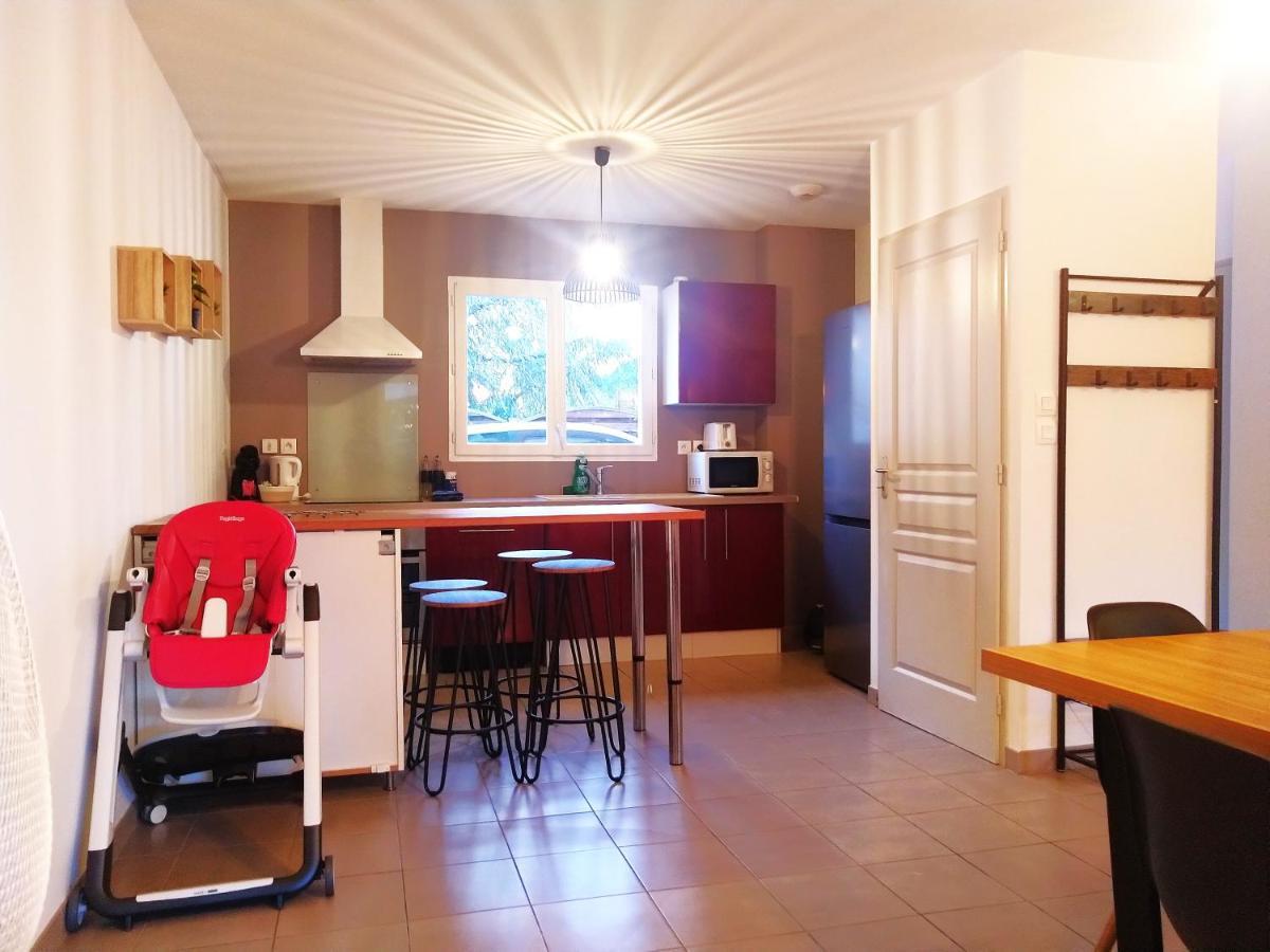 Le Clos Andree - Charmante Maison 8 Personnes - 5 Lits - Climatisation Reversible - Parking 3 Vehicules - Garage - Zone Nord Montauban - Terrasse Et Jardin المظهر الخارجي الصورة