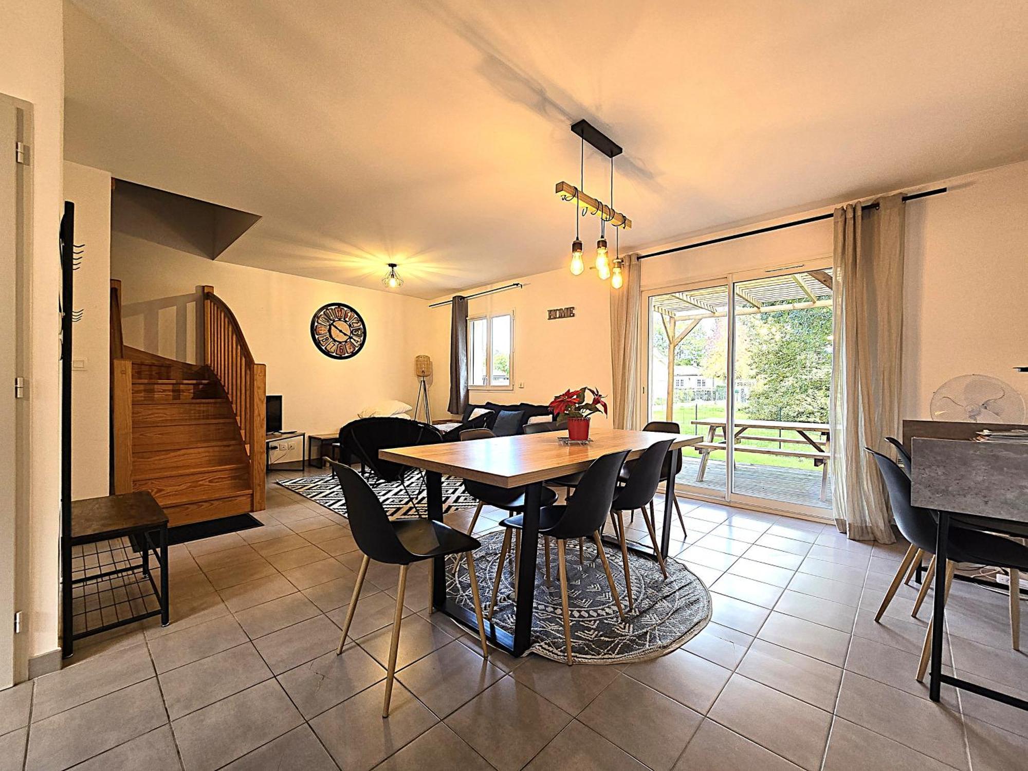 Le Clos Andree - Charmante Maison 8 Personnes - 5 Lits - Climatisation Reversible - Parking 3 Vehicules - Garage - Zone Nord Montauban - Terrasse Et Jardin المظهر الخارجي الصورة