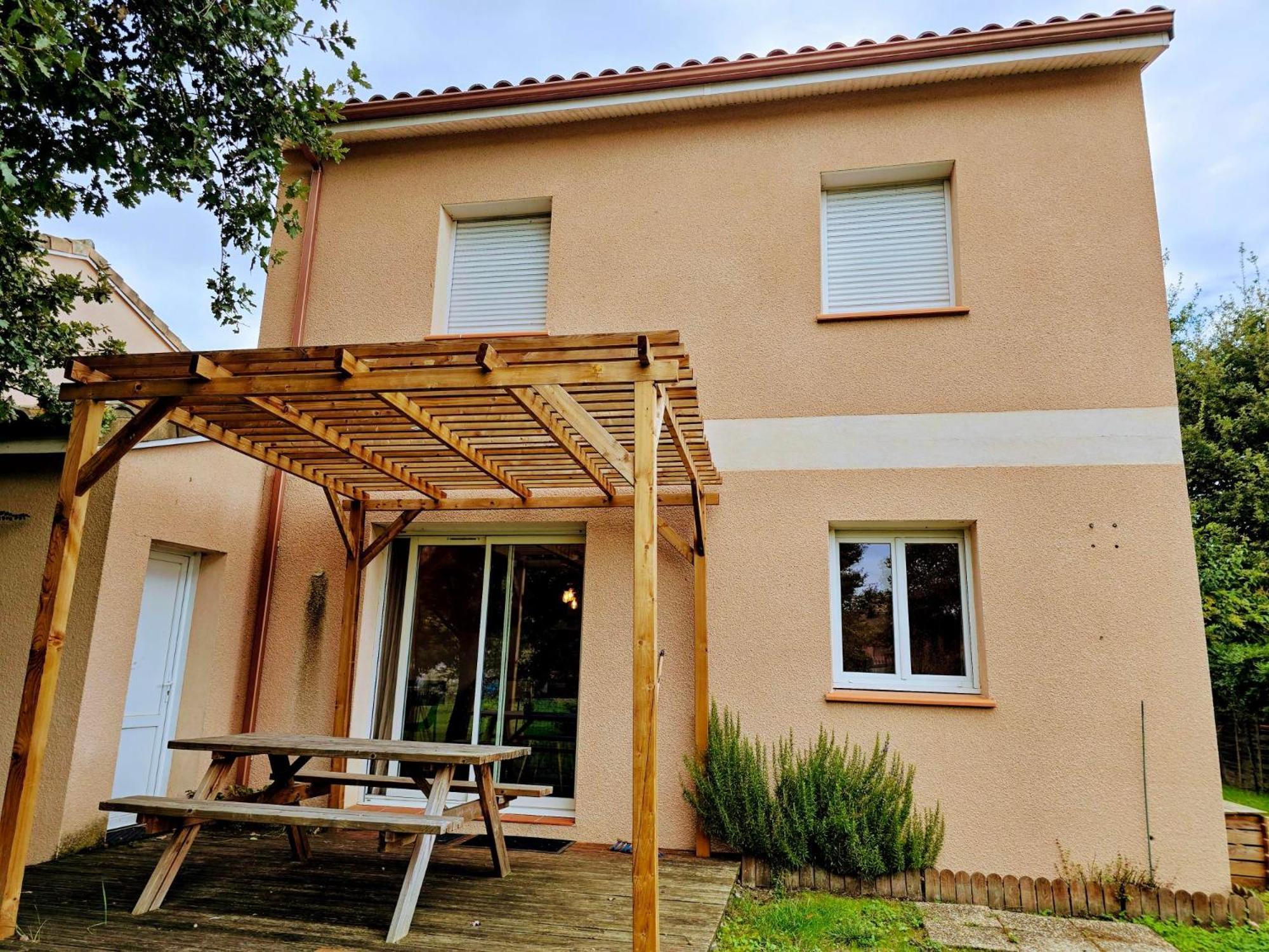 Le Clos Andree - Charmante Maison 8 Personnes - 5 Lits - Climatisation Reversible - Parking 3 Vehicules - Garage - Zone Nord Montauban - Terrasse Et Jardin المظهر الخارجي الصورة